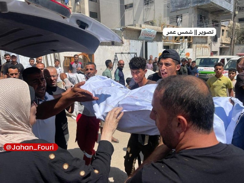 جهان بین‌الملل فوری🌍: دو شهید در حمله صهیونیست‌ها به مرکز شهر غزه🔹در حمله رژیم صهیونیستی به گروهی از شهروندان فلسطینی در مقابل ورودی ساختمان ا