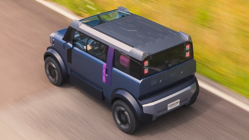 Dacia показала ультрабюджетный электрокар Hipster 3