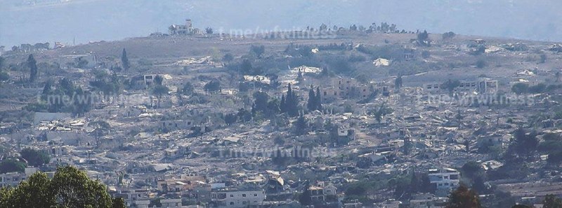 ️🇱🇧🇮🇱 Photos of Tabnet village in southern Lebanon after the Israeli withdrawal from the area towards Beaufort Castle.
