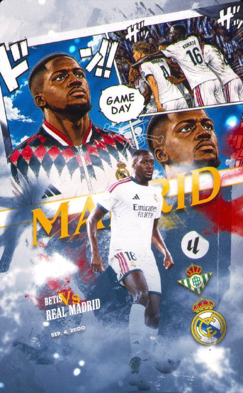 رئال مادرید | Real Madrid: 🟥 استوری ابراهیما کوناته توو اینستاگرام: 🄸 @RealMadridFans