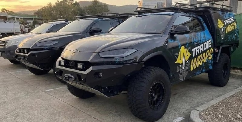 Lamborghini Urus превратили в внедорожный пикап