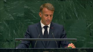 French President Macron: