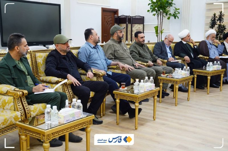پدرفتنه | pedarefetneh: 🚩دیدار هیأت اعزامی رهبر انقلاب با رئیس الحشد الشعبی در عراقالحشد الشعبی خبر داد رئیس این سازمان «فالح الفیاض» امروز میزب