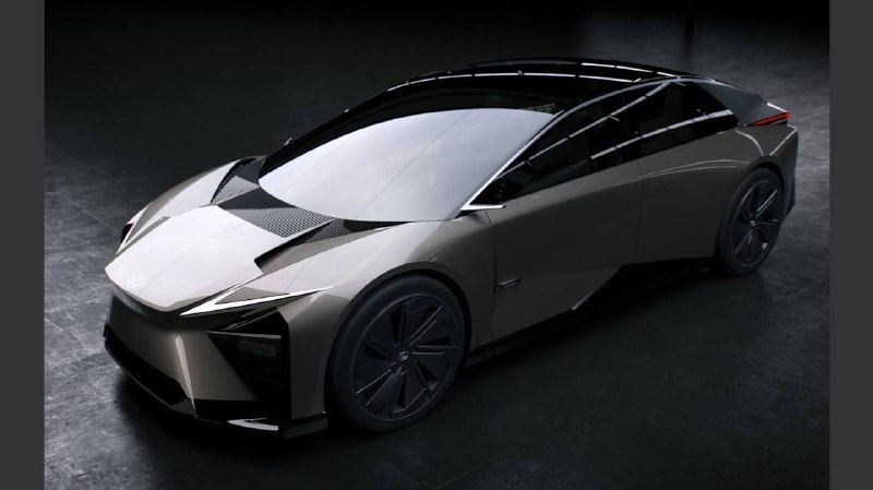 Lexus представил электромобиль с футуристичным дизайном 2