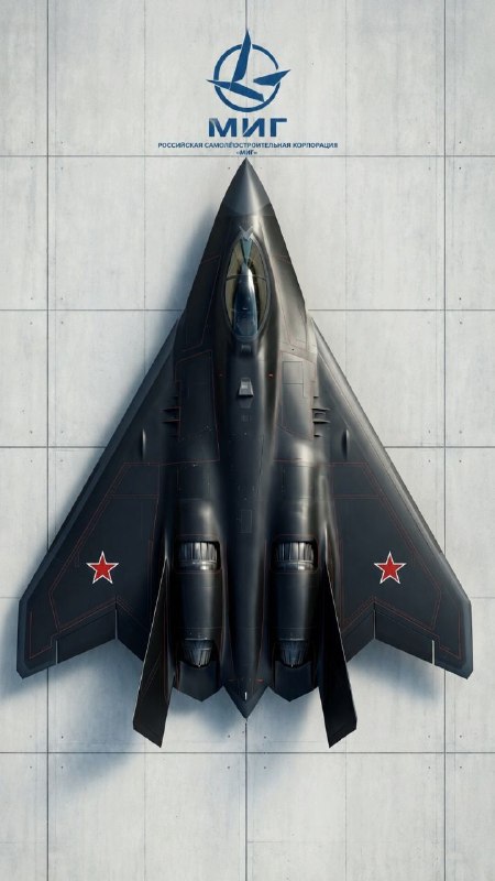 🔴 Mikoyan Aviation Industry Company of Russia חשפה את העיצוב החדש של מטוס הקרב MIG-41 מהדור השישי שלה.