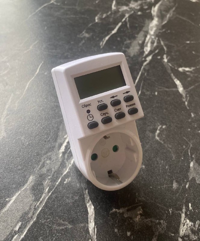 Розетка-таймер