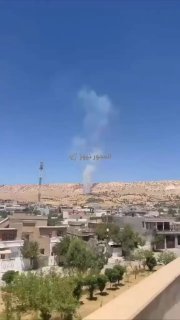 —️🇮🇷/🇮🇶 פגיעות או פסולת גרמו לעשן לעלות בכורדיסטן העיראקית
