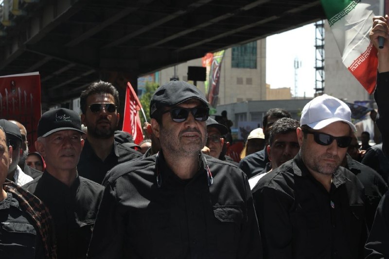 שר הספורט האיראני הודה ל"צעירי חמאס" על נוכחותם בהלוויה