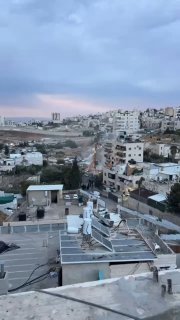 Occupation bulldozers begin to demolish a residential building in the town of Al-Tor in occupied Jerusalem.