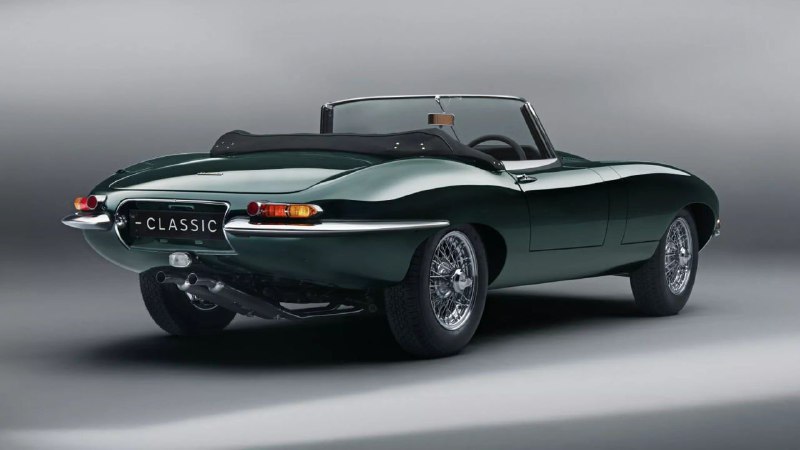 Jaguar E-Type возвращается в производство в современном облике, но с сохранением классического стиля 3