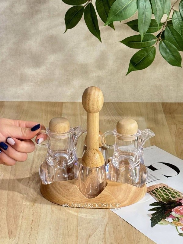 Kangarooshop: 🌸 ست روغن ریز نمکپاش چوبی کد x236✅📦۲۴ عدد✅اکرولیک و چوب ✅دارای جعبه کادویی✅قیمت : ۲،۳۲۵،۰۰۰ ت🆔كانال فروشگاه👇🏻@Kangaroosh