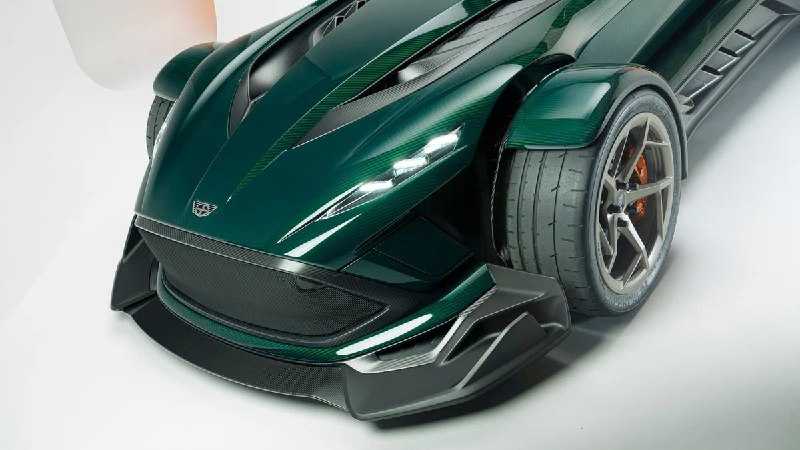 Donkervoort представила P24 RS — свой самый экстремальный спорткар с тарга-кузовом из алюминия и кар 5