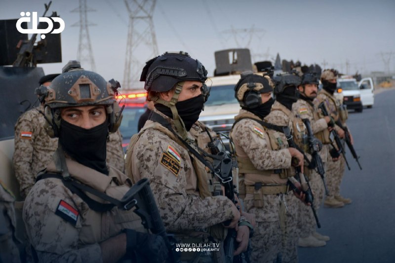 عمليات ميسان تنفذ عملية أمنية في ناحية السلام لملاحقة المطلوبين وضبط الأسلحة غير المرخصة