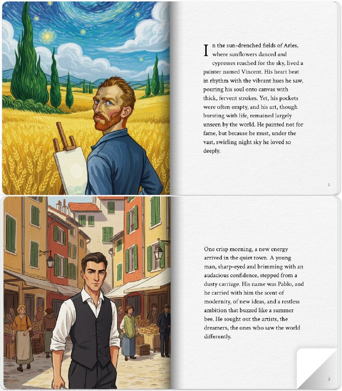 👀Gemini Storybook玩了，整体内容输出质量很高，故事情节连贯性和配图质量都符合预期