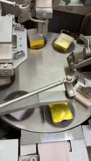 Karussell-Abfüll- und Verpackungsmaschine für Butter