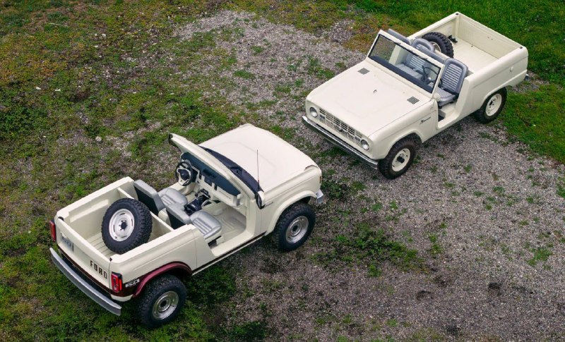 Ford создал ретро-Bronco к 60-летию модели 1