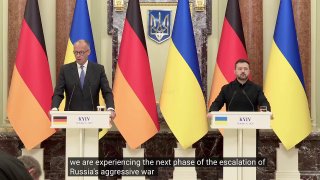 German Chancellor Marz in Kyiv: