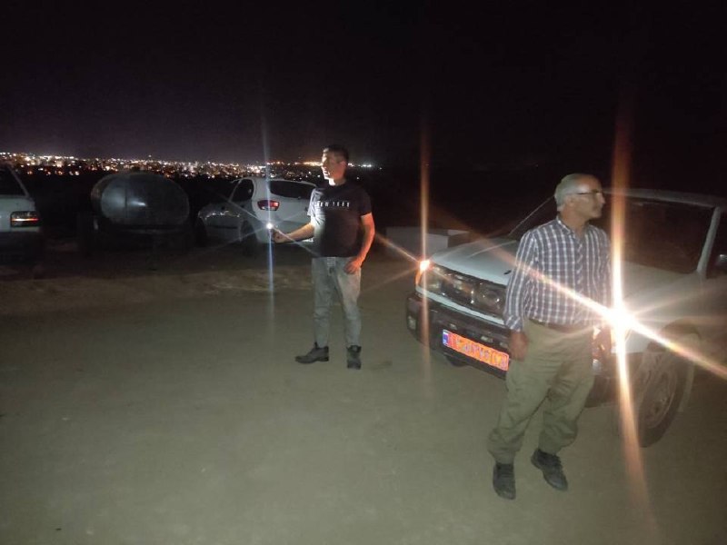 اخبار نصر: 📌تلاش برای صیانت از منابع آب، زمان نمی‌شناسد▫️همکاران سد و شبکه آیدوغموش در ادامه گشت‌های مستمر و نظارت شبانه‌روزی، با ش