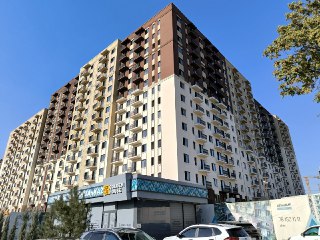 Golden House “Oz Zamin” – 1 xonali yangi uy, 30 m²+3 m², biznes klass