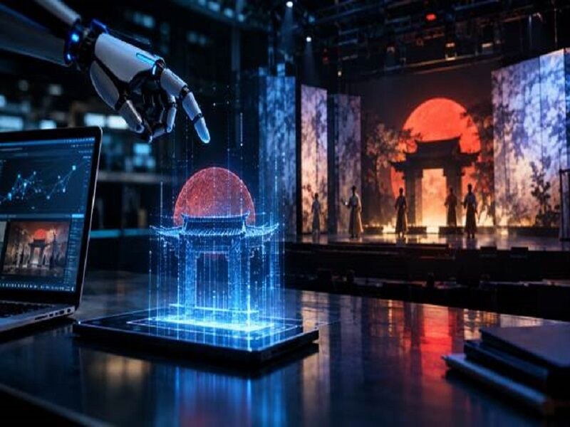 Innovative experiences of artificial intelligence in the performing arts with a Rashomon show.