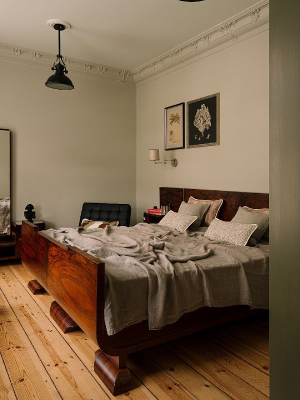 В этом интерьере всё подбрано со смыслом. Красивая зелёная палитра создает спокойное настроение, а деревянные детали добавляют теплоты. Множество к... - изображение 7 - этом, интерьере, всё