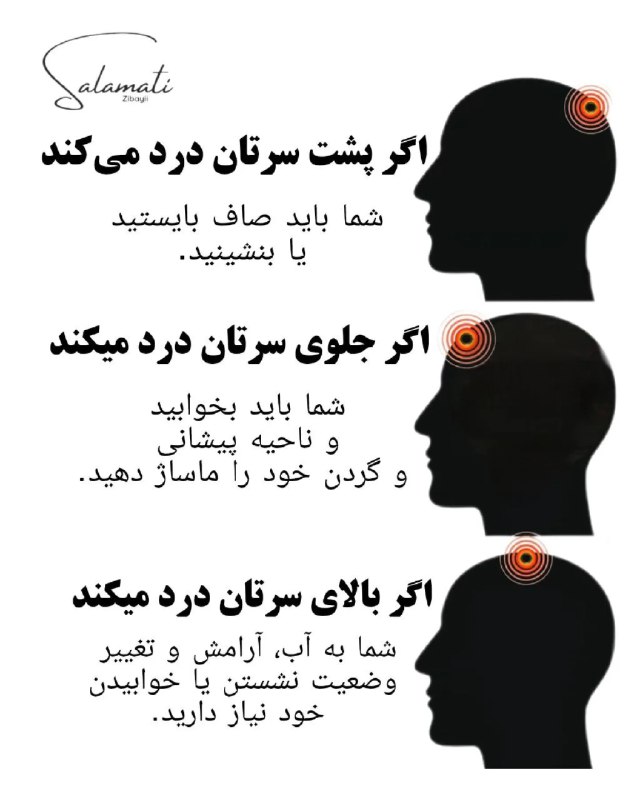 افزایش قد و سلامت بدن: ☑برای سرد در هر ناحیه سر به چی نیاز دارید.@roshdghad