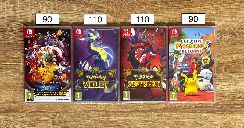 Продаются Pokemon игры для Nintendo Switch