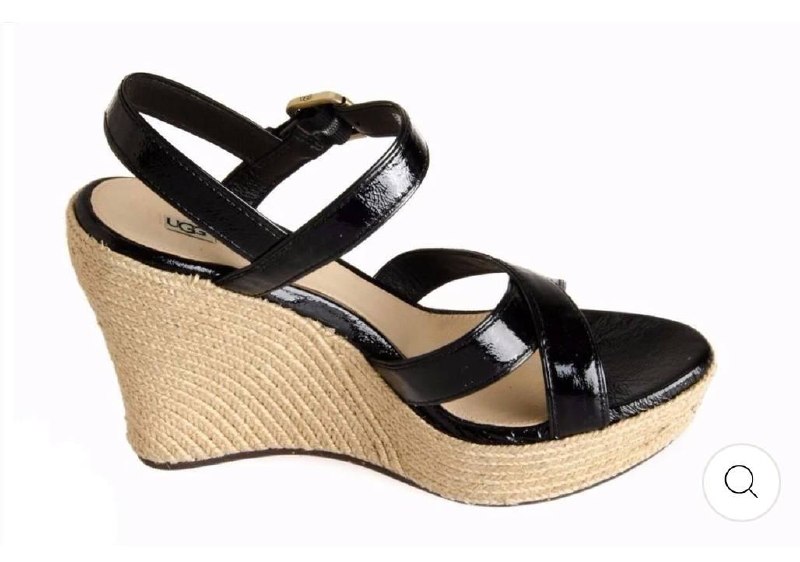 ЧЕРНЫЕ ТУФЛИ UGG — фото 1