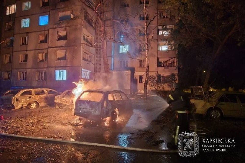 Russian night attacks killed eight civilians in Kharkiv region, including a 22-year-old pregnant woman.