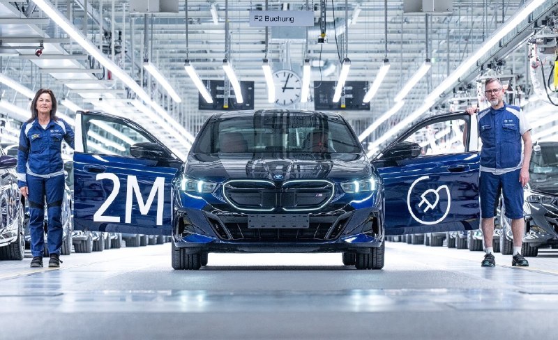 BMW выпустила двухмиллионный электромобиль