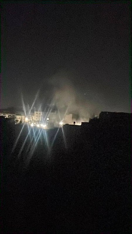 דחוף: חיל האוויר הכיבוש פתח בפשיטה לעבר דירת מגורים ליד בית החולים הירדני בטל אל-הווא, דרומית מערבית לעיר עזה.