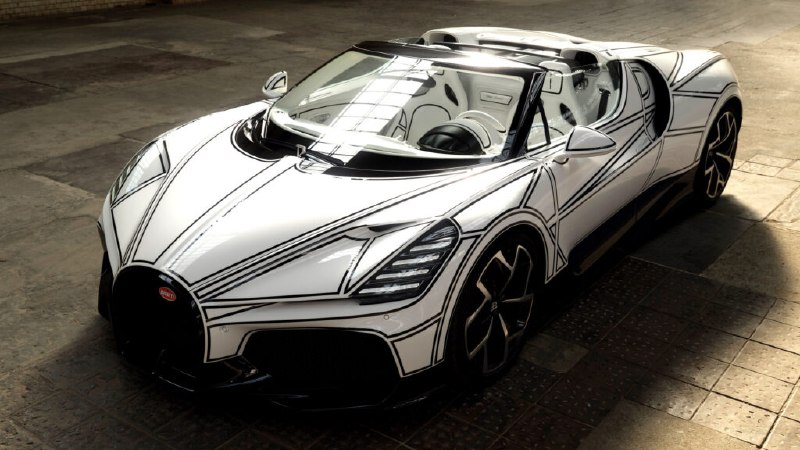 Финальный Bugatti Chiron — Mistral — получил не просто люк, а целую керамическую