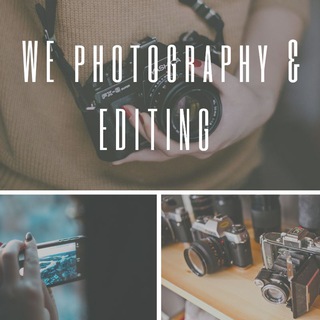 WE Photography & Editing Telegram Group Link