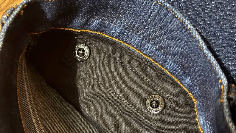 Продам оригинальные широкие джинсы Stone Island по бирке W38 L32 — фото 1