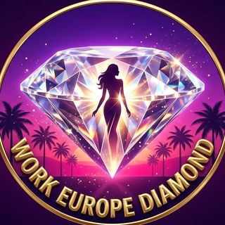Telegram profile photo for WORK EUROPE DIAMOND