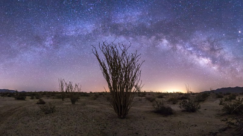 After the lights go downMilky Way over Anza-Borrego Desert State Park, California (© Kevin Key/Slworking)/Getty Images)