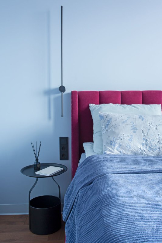 La Vie en Rose Ciel. Квартира выполнена в серо-голубых тонах, создающих атмосферу спокойствия и умиротворения, напоминающую цвет тучи. Стены окраше... - изображение 5 - vie, rose, ciel