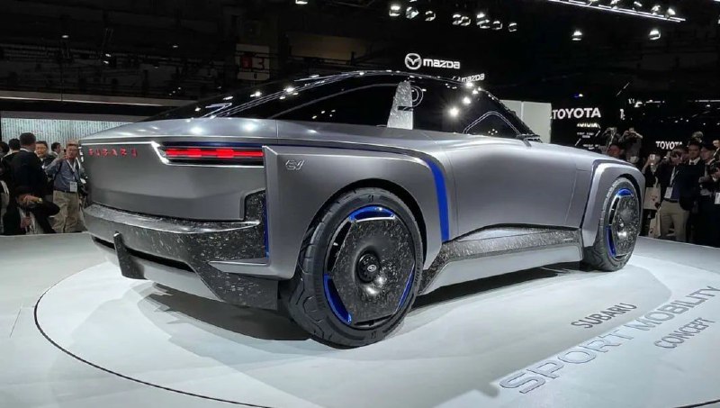 Subaru показала необычное электрокупе с ретро-дизайном