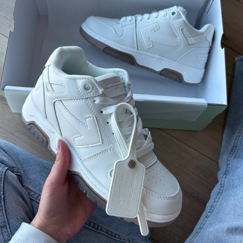 Off-White Out Off-White Out of Office White Cream 📦, фото 3