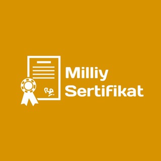 Telegram profile photo for Milliy sertifikat | DTM