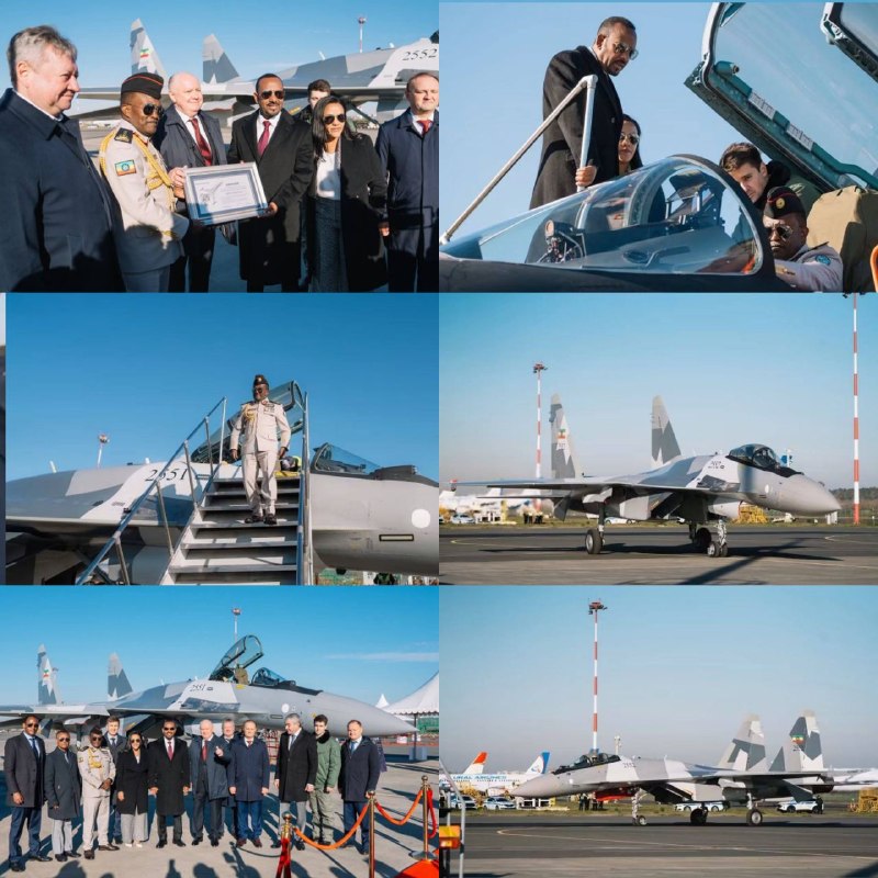 אתיופיה הודיעה על קבלת 12 מטוסי קרב מסוג SU-35 / מטוסי קרב אלו נמסרו שנה מוקדם מהזמן המוסכם. המדינה גם מתכנ…