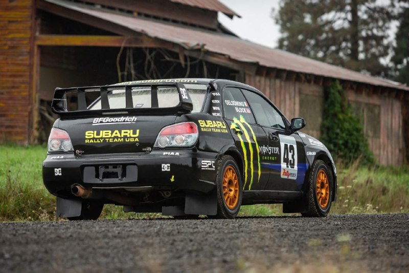 Subaru Impreza Кена Блока выставили на аукцион 3