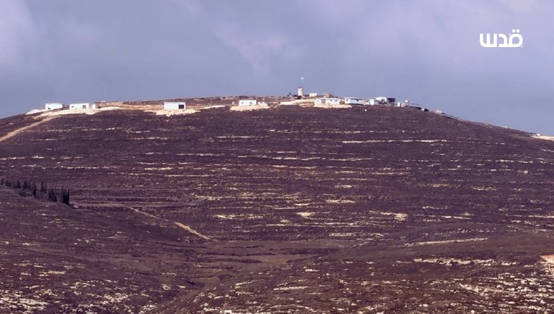 מאחז ההתנחלות שהוקם באזור ה"בייזיד" על אדמות העיירה בית אמרין, מצפון-מערב לשכם: