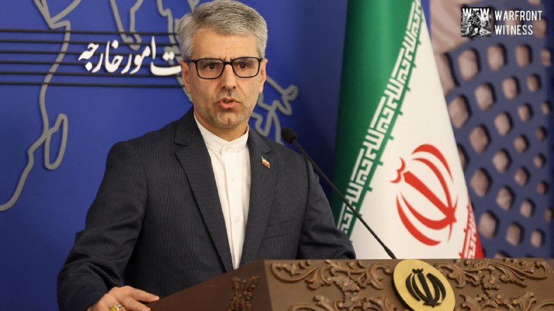 ️🇮🇷🇴🇲🇺🇸🇫🇷 FM spox Bakaei האיראני אמר כי אבטחת מיצר הורמוז היא שירות שצריך לשלם עבורו, בטענה שיש לחי…