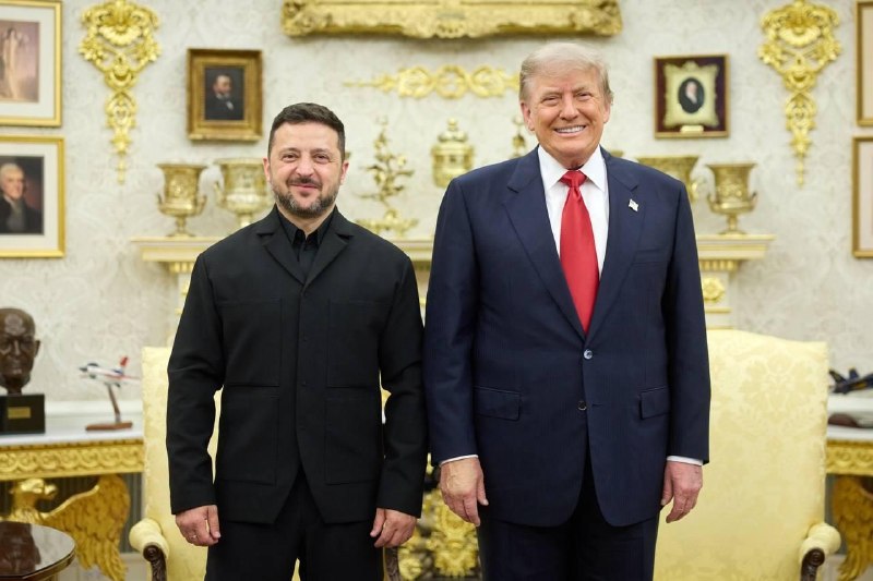 - 🇺🇦/🇺🇸 זלנסקי פרסם לפני זמן קצר תמונות שלו עם טראמפ