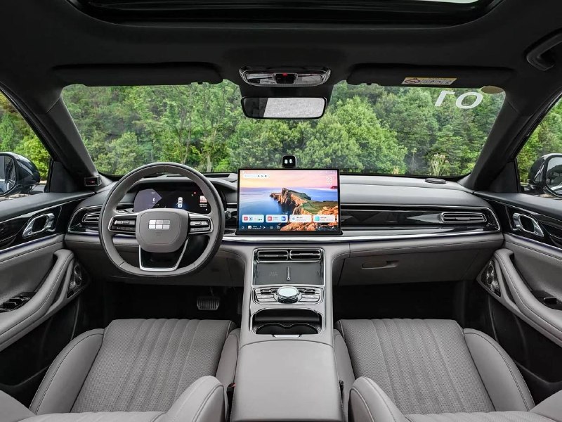 Geely показала новый Galaxy Star 7 — седан оказался больше Toyota Camry, получил до 425 сил, полный  3