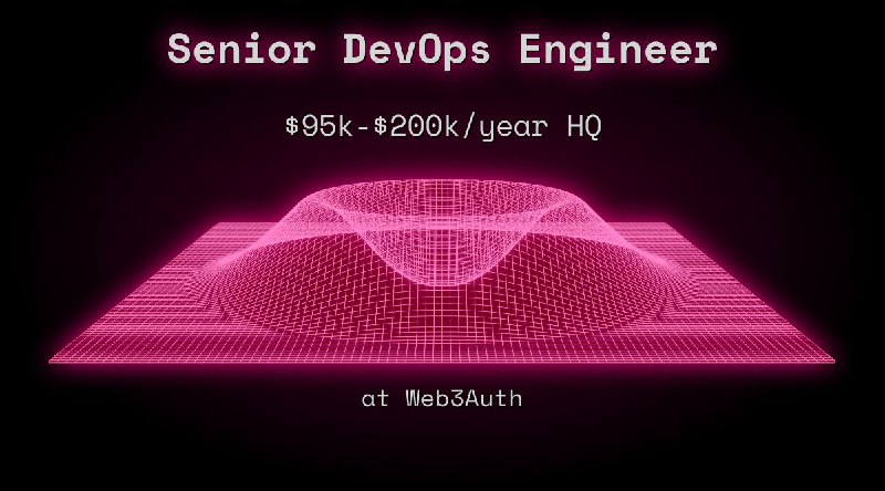 Web3 Senior DevOps Engineer $95k - $200k Remote at Web3Auth