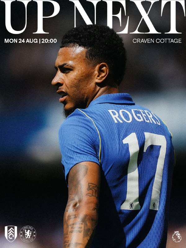 ChelseaIranianFans: 🔜 | بازی بعدی:⚽️ | فولام × چلسی🏆 | لیگ برتر (۱)📅 | دوشنبه ۲ شهریور⏰ | ساعت 22:30 (به وقت ایران)🏟 | کراون کاتج📺 | آپارات 