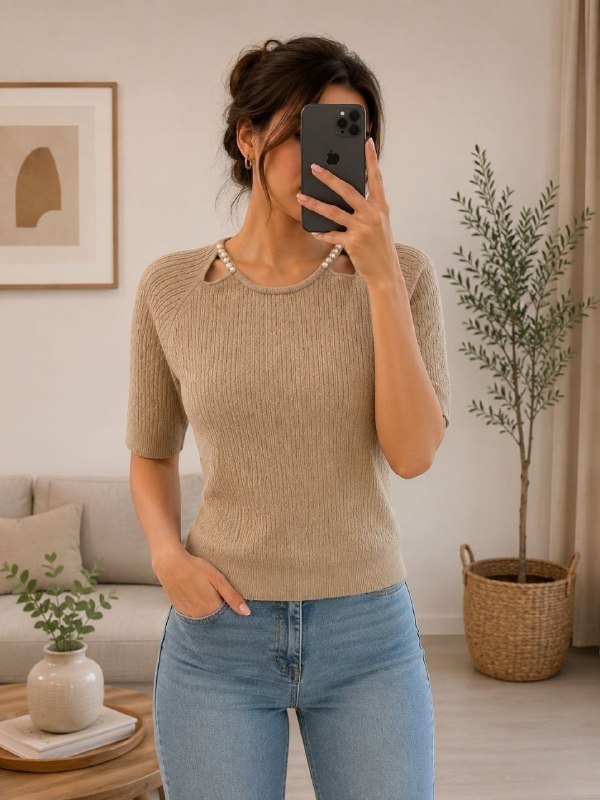 👗پخش عمده ملوسک 2(قشم): بلوزگپ کبریتی یقه مرواریدیمناسب 38تا46 قیمت ۹۹۸ ت ارسال رایگانبلوزگپ کبریتی یقه مرواریدیمناسب 38تا46 قیمت ۹۹۸ ت ارسال را