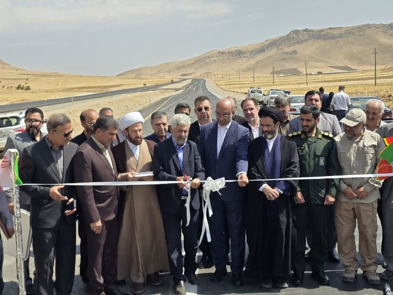 خبر فوری کرمانشاه: 🔺🔻افتتاح بزرگراه شهید ایزدی در شرق استان کرمانشاه/ چهاربانده شدن مسیری پرحادثه🔺 پروژه چهاربانده کردن محور سنقر-میانراهان
